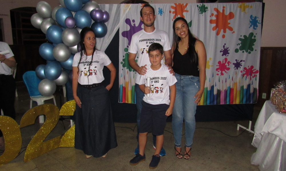 Formatura dos alunos do 5° ano do Ensino Fundamental