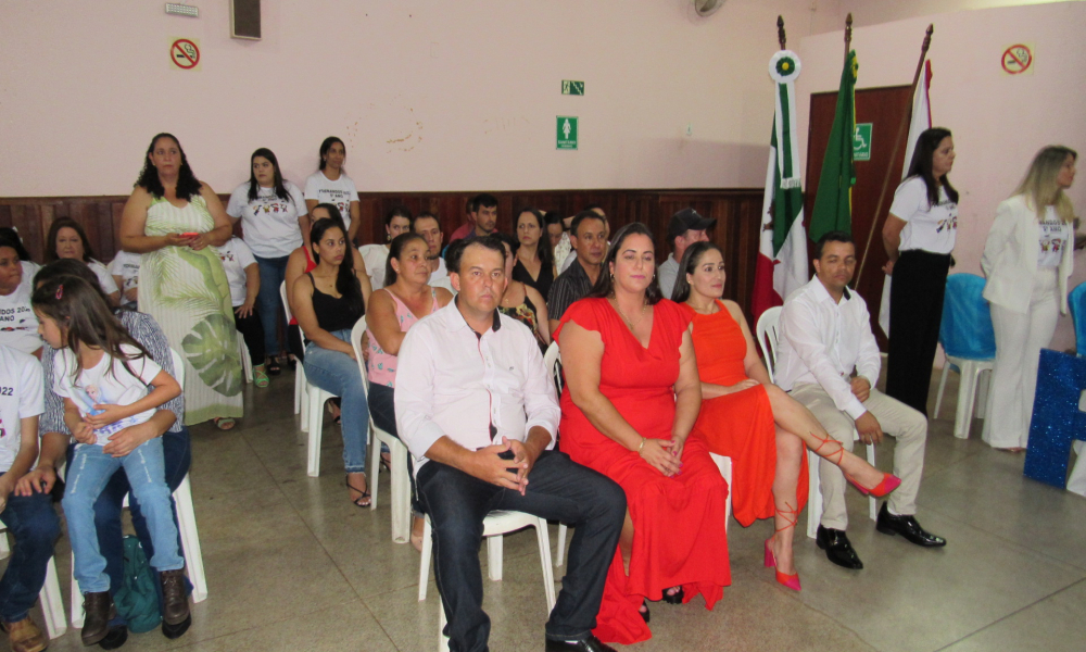 Formatura dos alunos do 5° ano do Ensino Fundamental