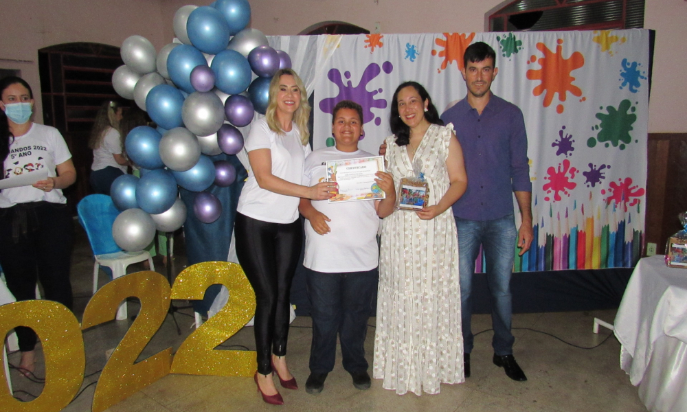 Formatura dos alunos do 5° ano do Ensino Fundamental