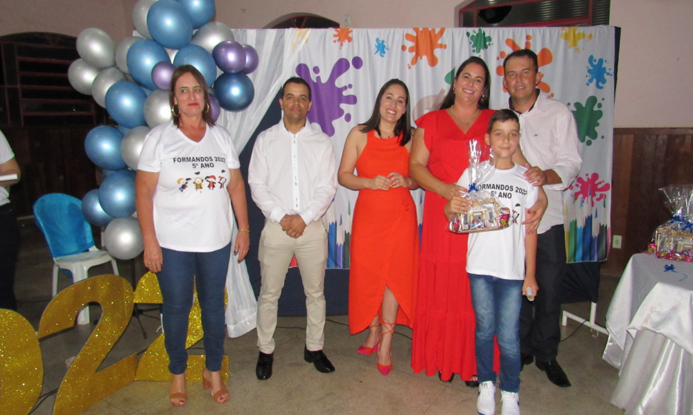 Formatura dos alunos do 5° ano do Ensino Fundamental