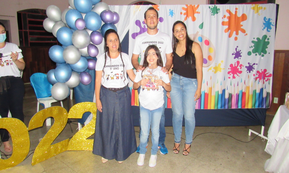 Formatura dos alunos do 5° ano do Ensino Fundamental