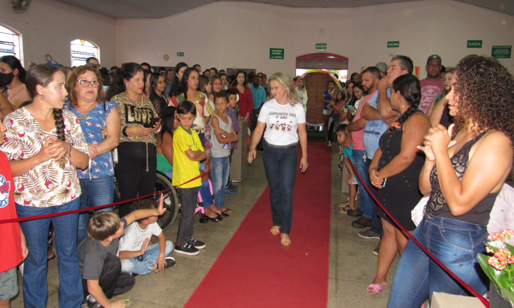 Formatura dos alunos do 5° ano do Ensino Fundamental