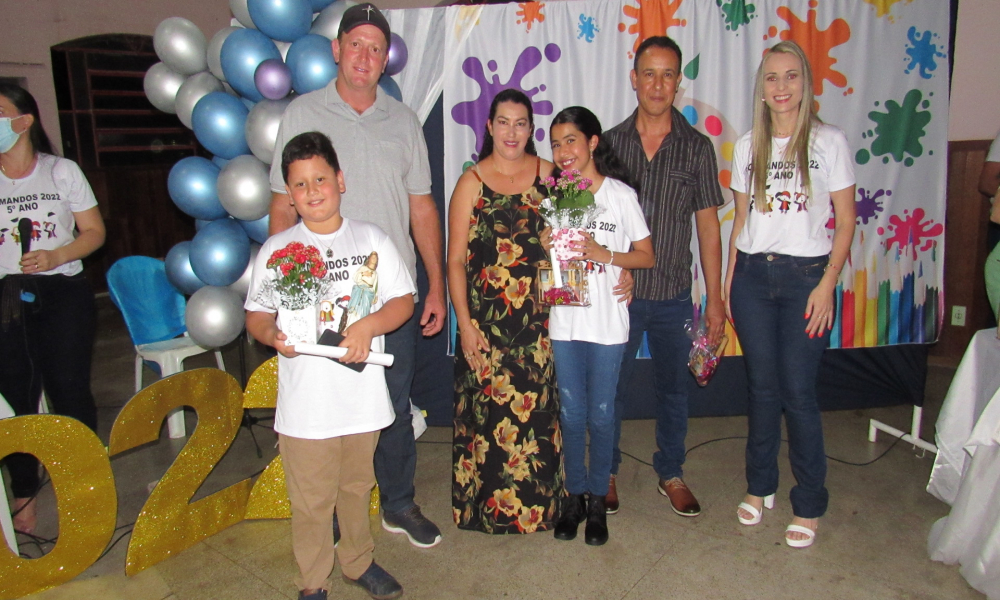 Formatura dos alunos do 5° ano do Ensino Fundamental