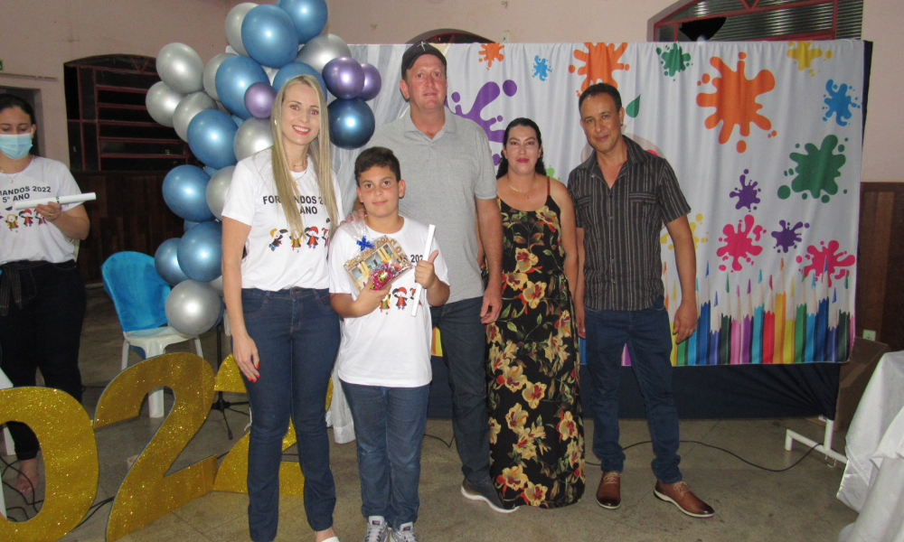 Formatura dos alunos do 5° ano do Ensino Fundamental