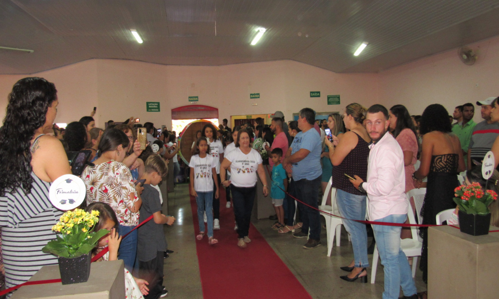 Formatura dos alunos do 5° ano do Ensino Fundamental