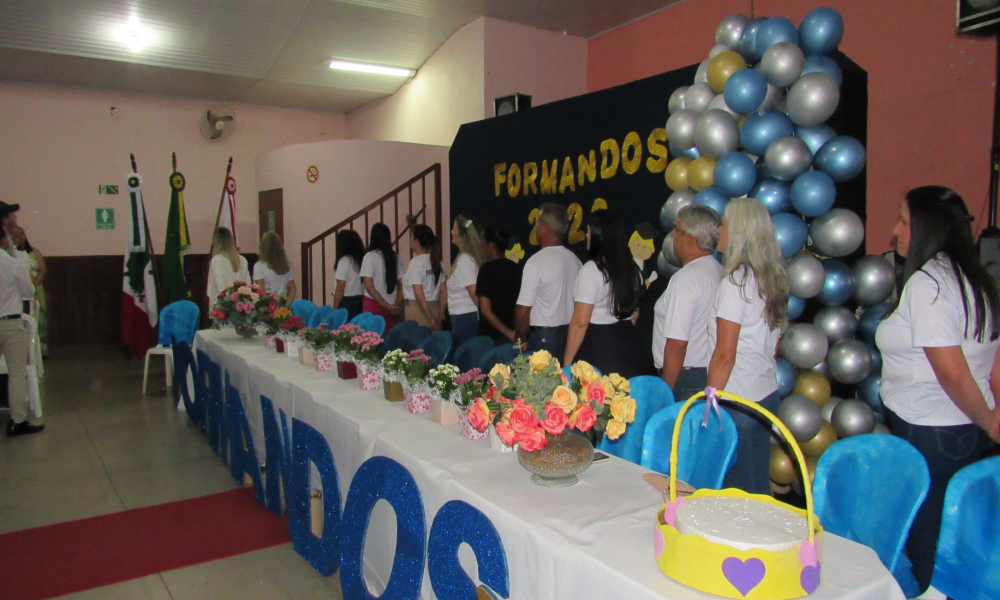 Formatura dos alunos do 5° ano do Ensino Fundamental