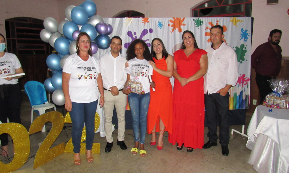 Formatura dos alunos do 5° ano do Ensino Fundamental