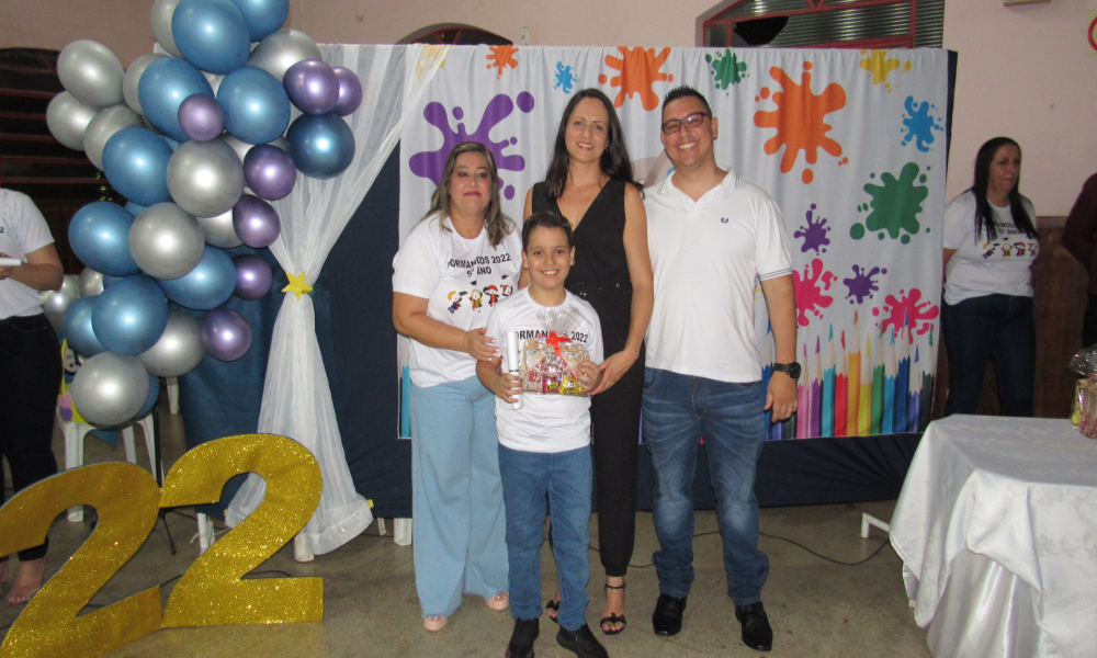 Formatura dos alunos do 5° ano do Ensino Fundamental