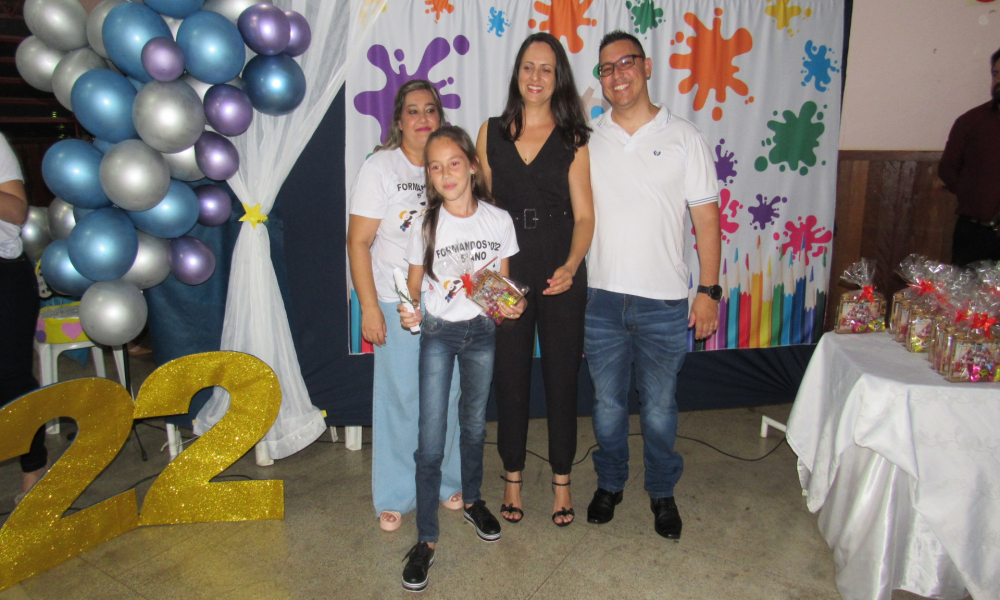 Formatura dos alunos do 5° ano do Ensino Fundamental