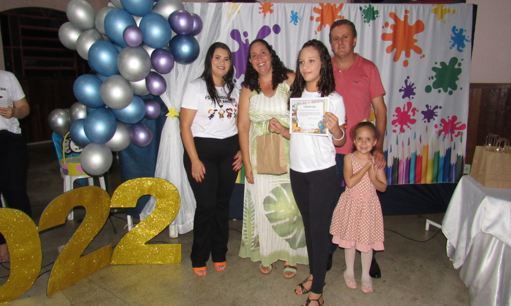 Formatura dos alunos do 5° ano do Ensino Fundamental