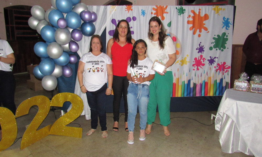 Formatura dos alunos do 5° ano do Ensino Fundamental