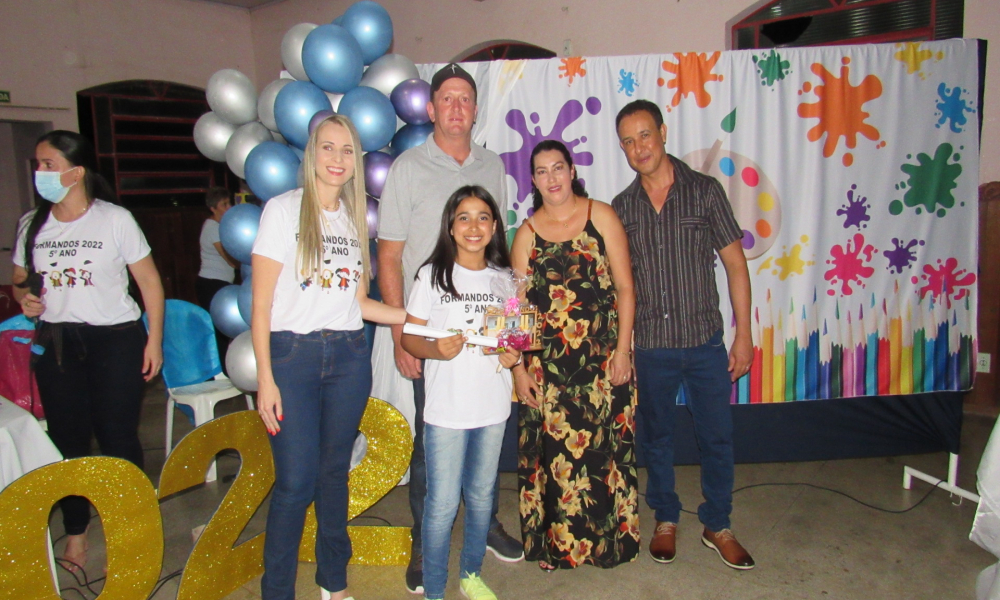 Formatura dos alunos do 5° ano do Ensino Fundamental