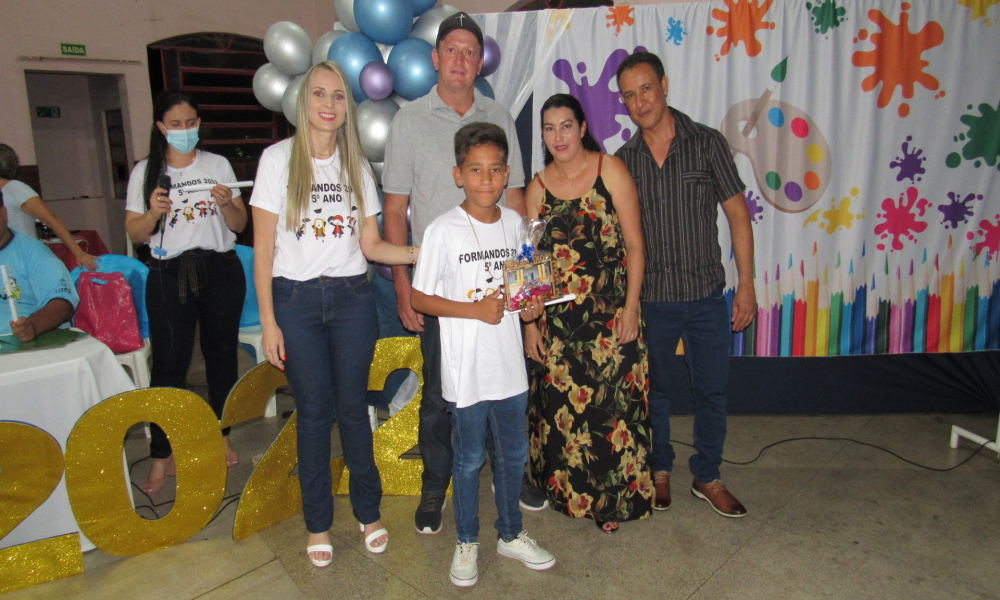 Formatura dos alunos do 5° ano do Ensino Fundamental