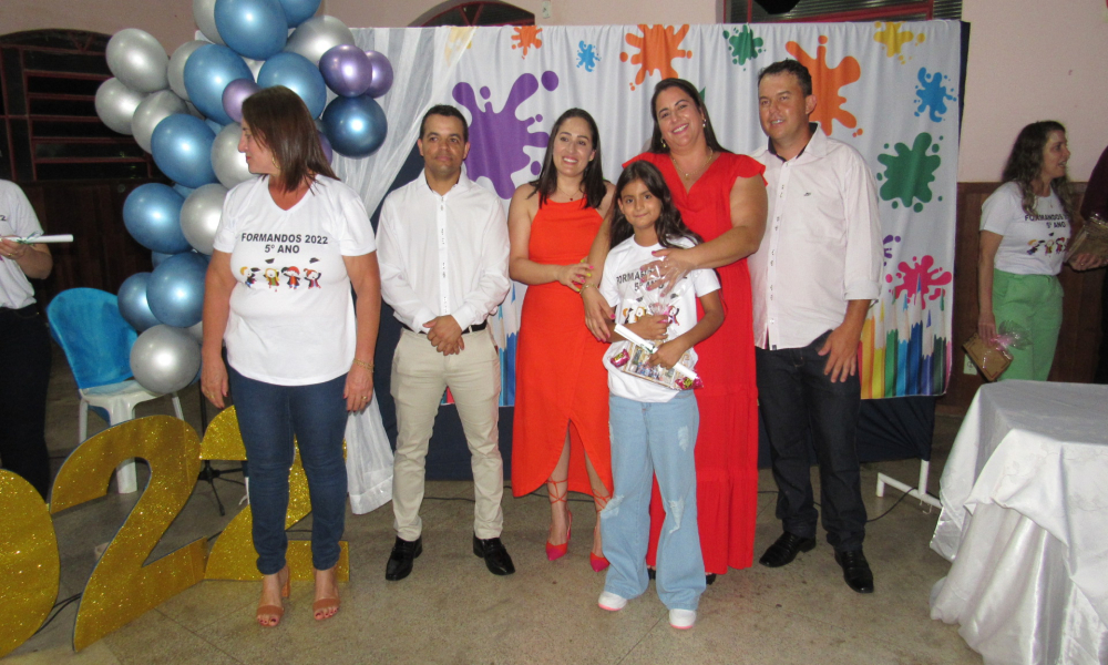 Formatura dos alunos do 5° ano do Ensino Fundamental