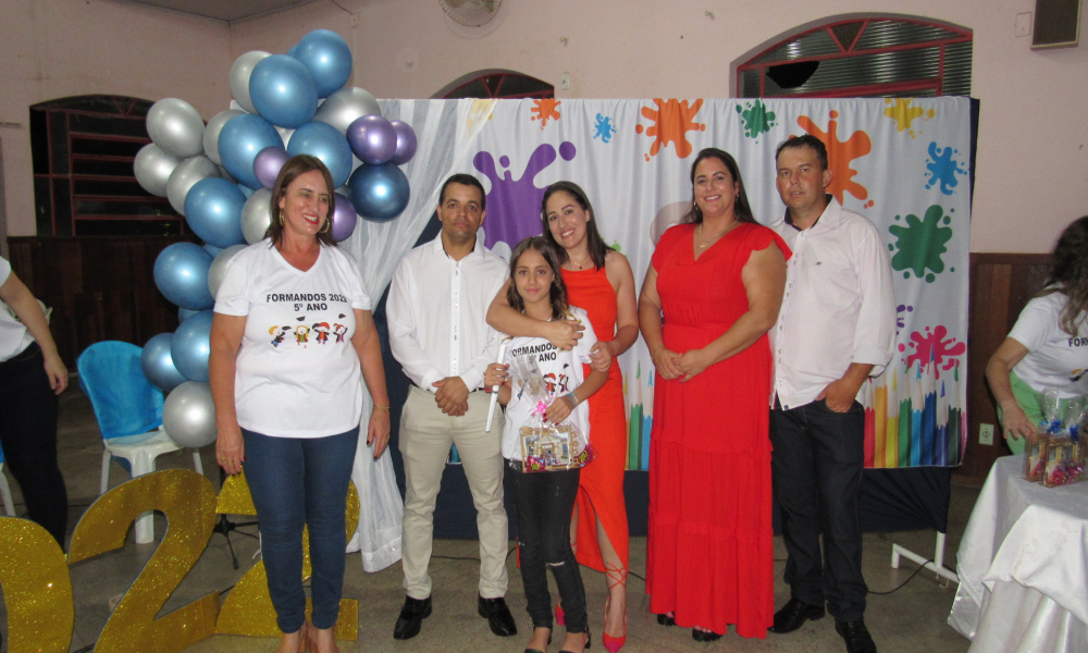 Formatura dos alunos do 5° ano do Ensino Fundamental