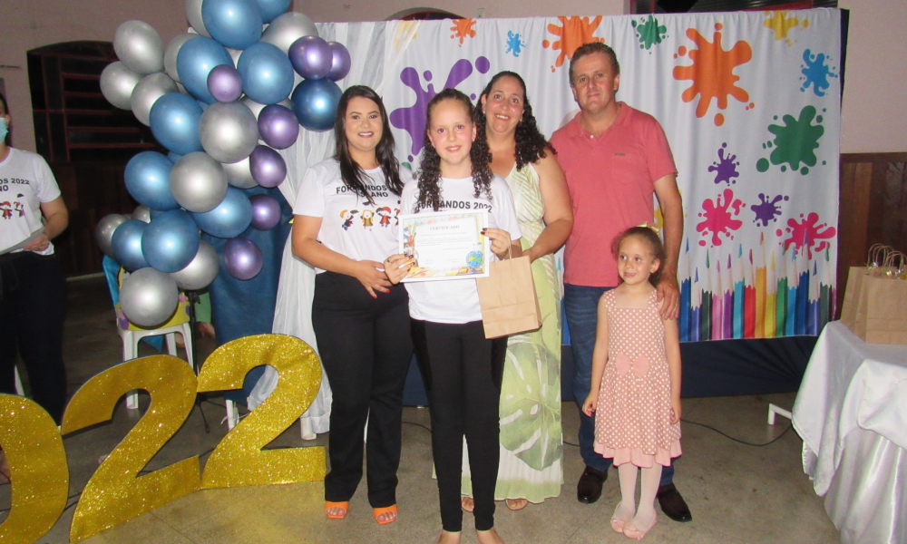 Formatura dos alunos do 5° ano do Ensino Fundamental