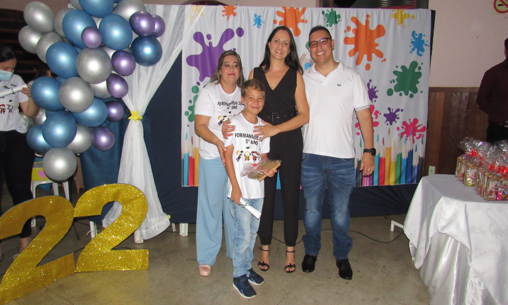 Formatura dos alunos do 5° ano do Ensino Fundamental