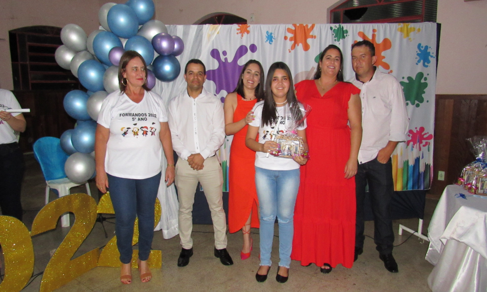 Formatura dos alunos do 5° ano do Ensino Fundamental