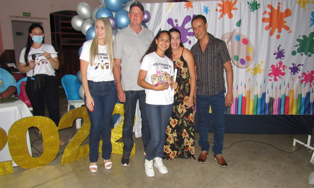 Formatura dos alunos do 5° ano do Ensino Fundamental