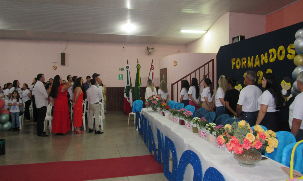 Formatura dos alunos do 5° ano do Ensino Fundamental