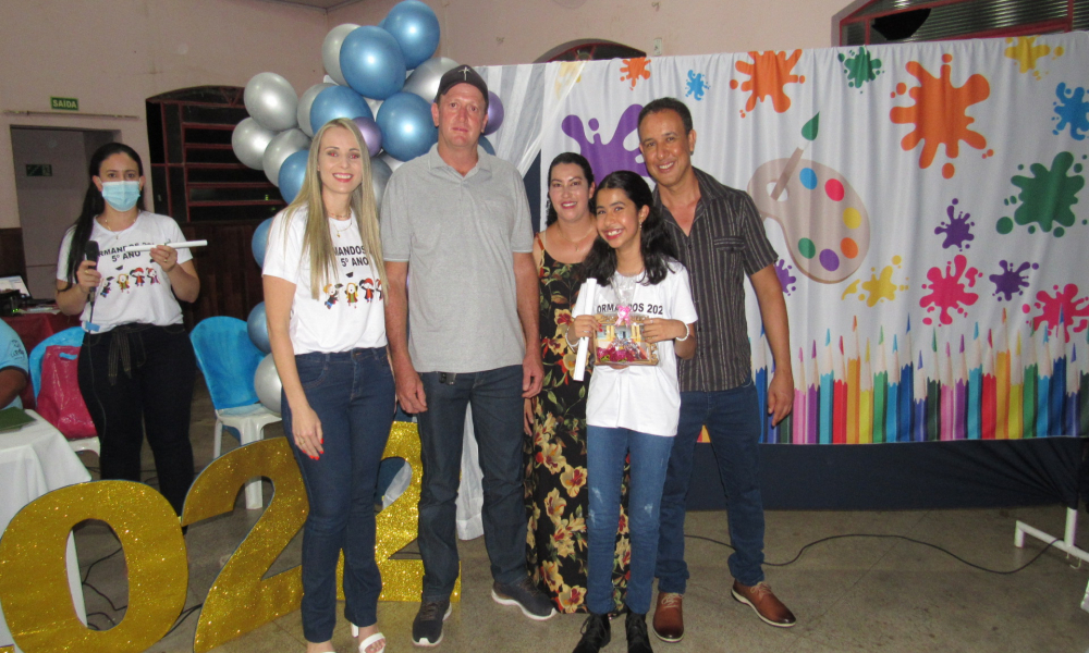 Formatura dos alunos do 5° ano do Ensino Fundamental