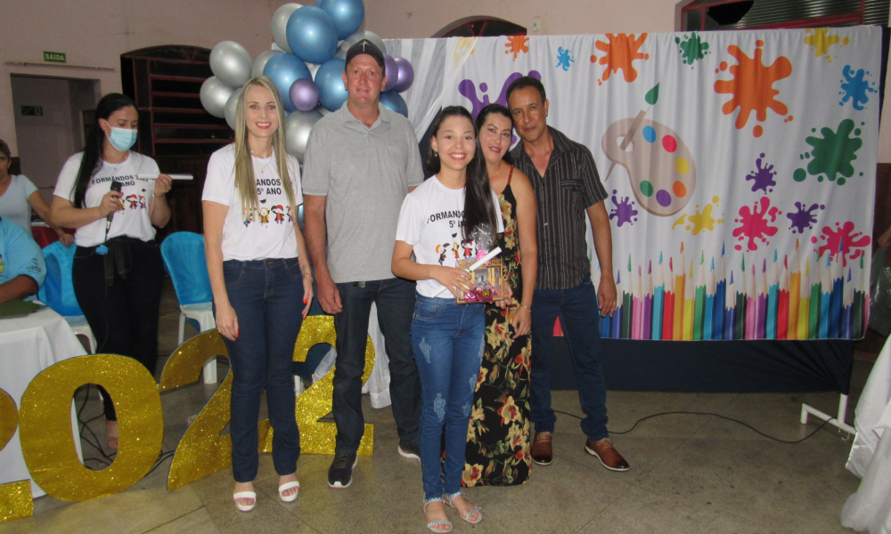 Formatura dos alunos do 5° ano do Ensino Fundamental