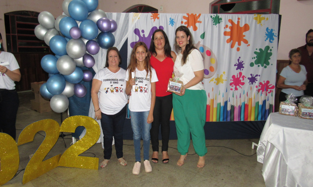 Formatura dos alunos do 5° ano do Ensino Fundamental