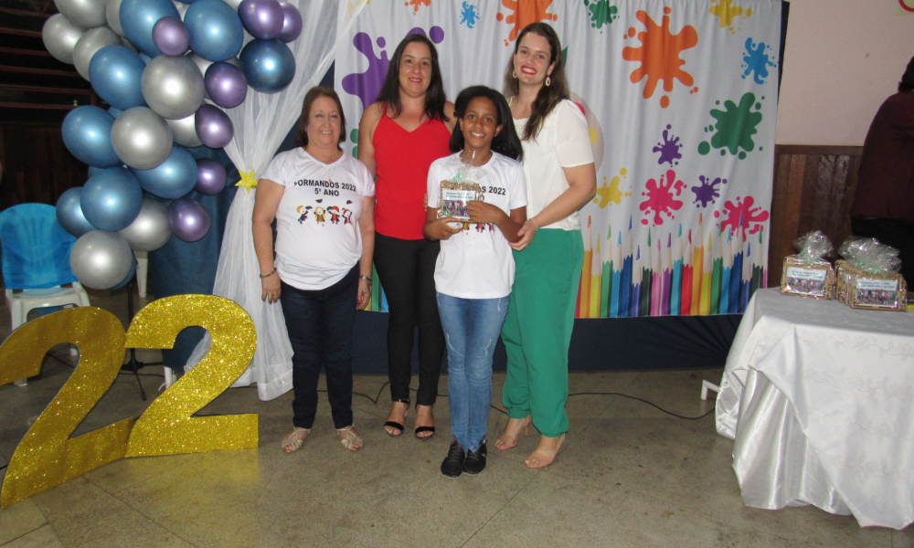 Formatura dos alunos do 5° ano do Ensino Fundamental