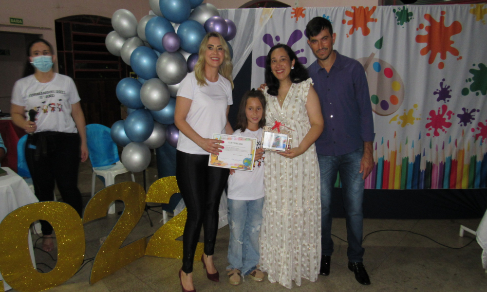 Formatura dos alunos do 5° ano do Ensino Fundamental