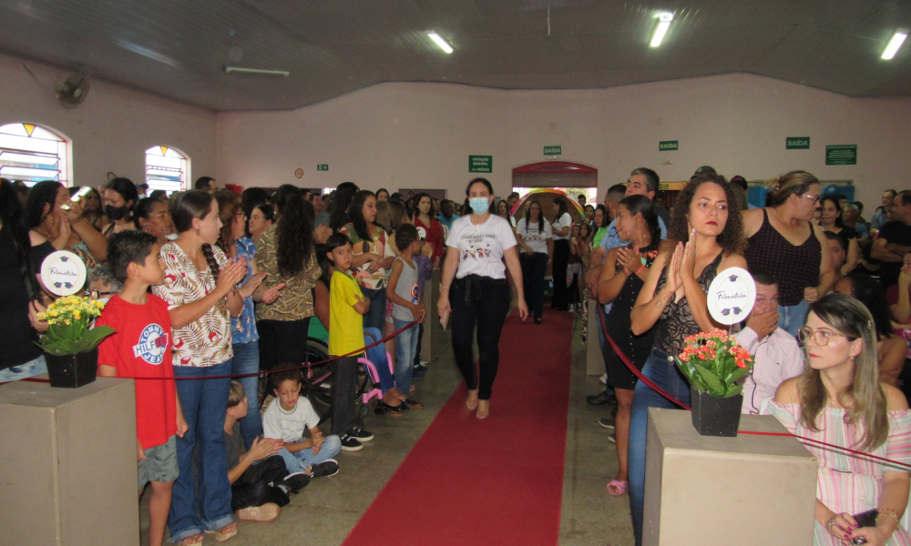 Formatura dos alunos do 5° ano do Ensino Fundamental