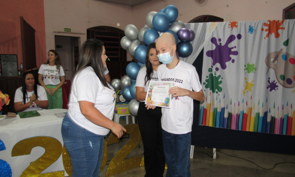 Formatura dos alunos do 5° ano do Ensino Fundamental