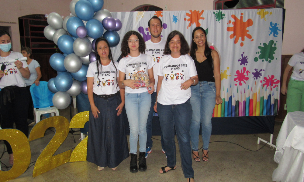 Formatura dos alunos do 5° ano do Ensino Fundamental