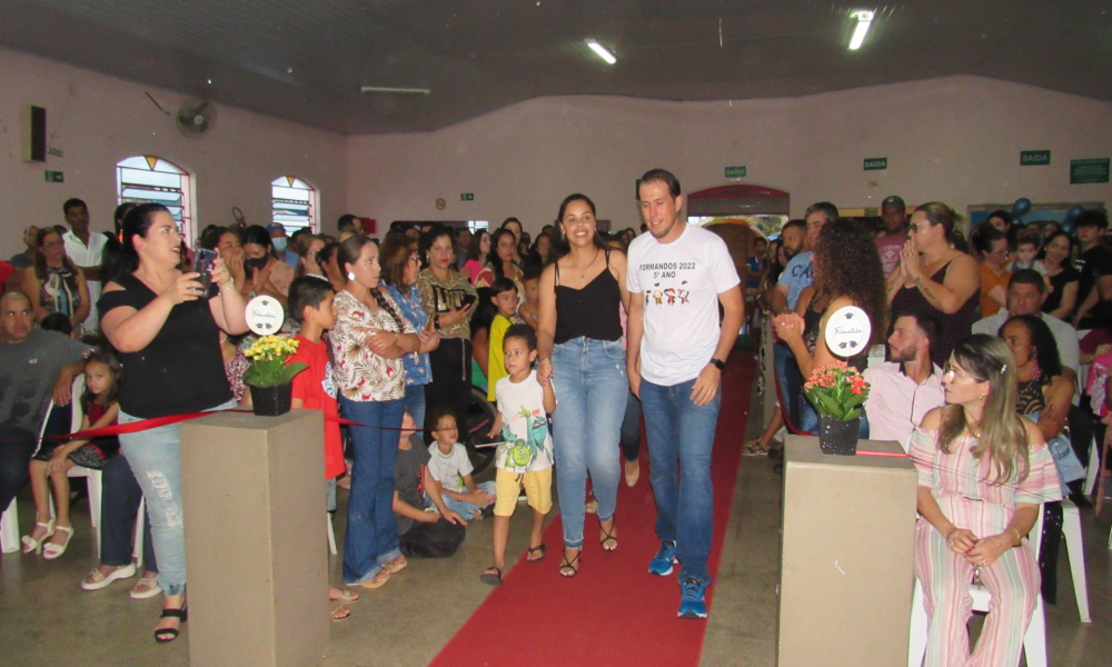 Formatura dos alunos do 5° ano do Ensino Fundamental