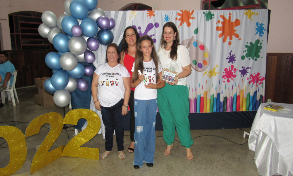 Formatura dos alunos do 5° ano do Ensino Fundamental