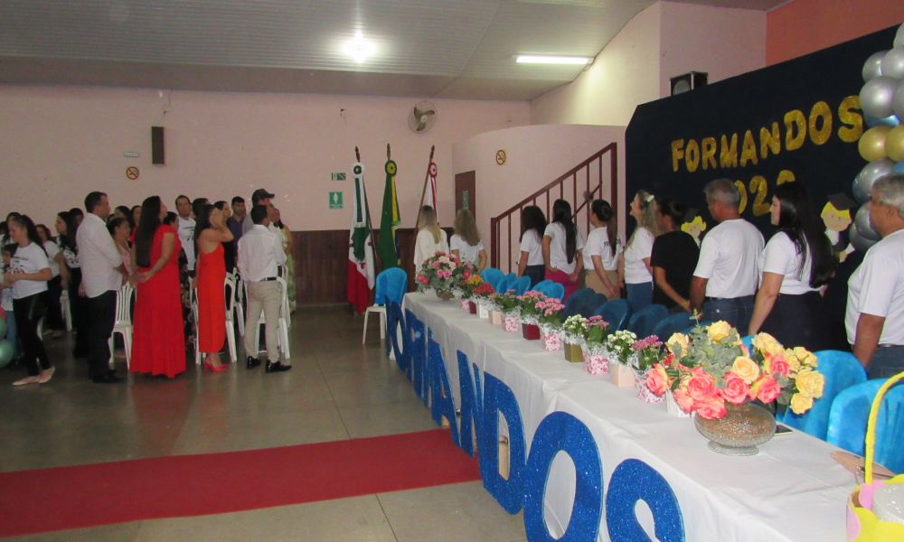 Formatura dos alunos do 5° ano do Ensino Fundamental