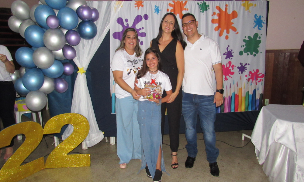 Formatura dos alunos do 5° ano do Ensino Fundamental