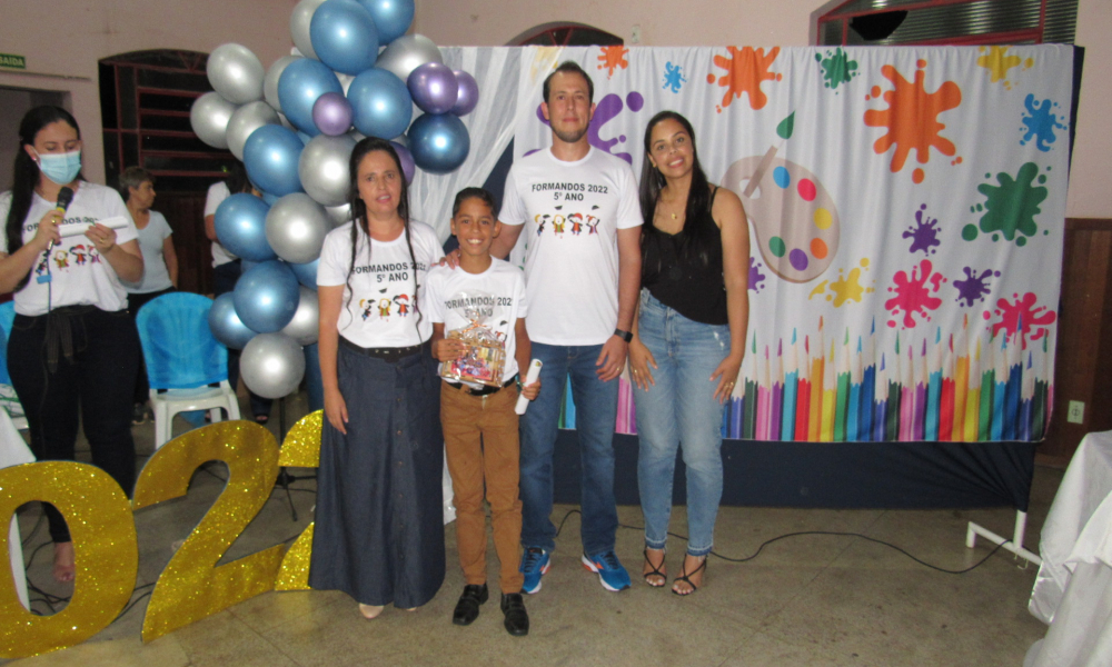 Formatura dos alunos do 5° ano do Ensino Fundamental