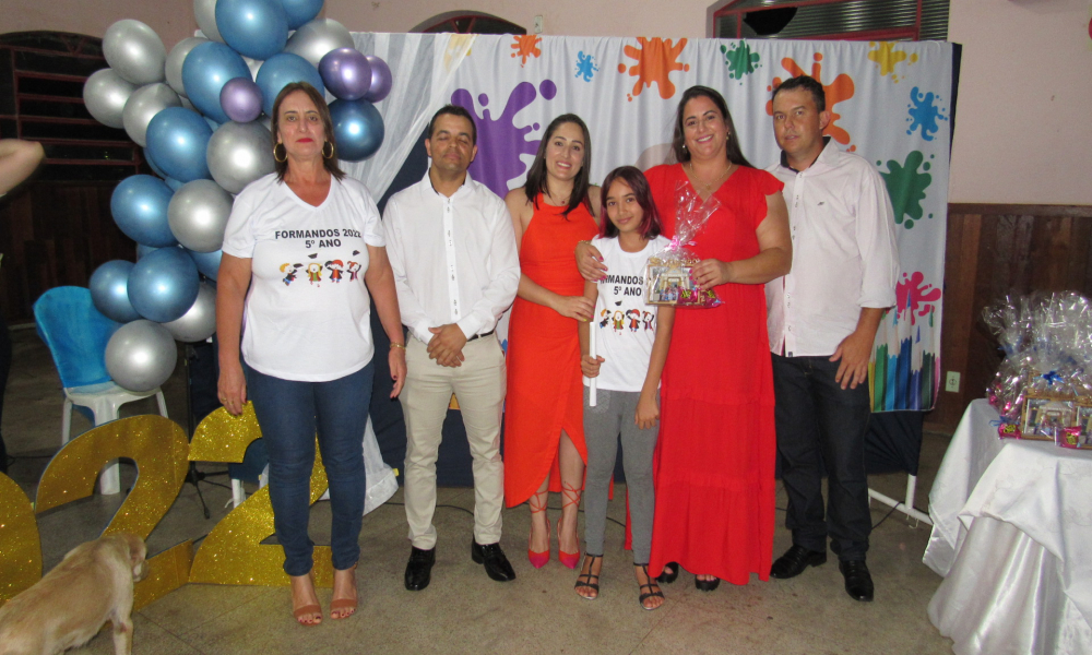 Formatura dos alunos do 5° ano do Ensino Fundamental