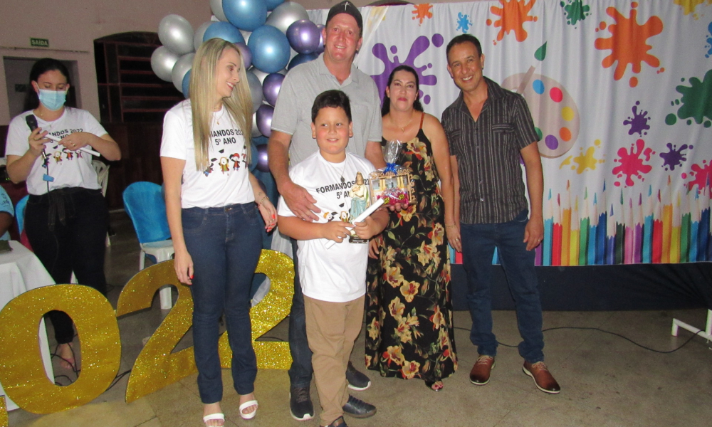 Formatura dos alunos do 5° ano do Ensino Fundamental