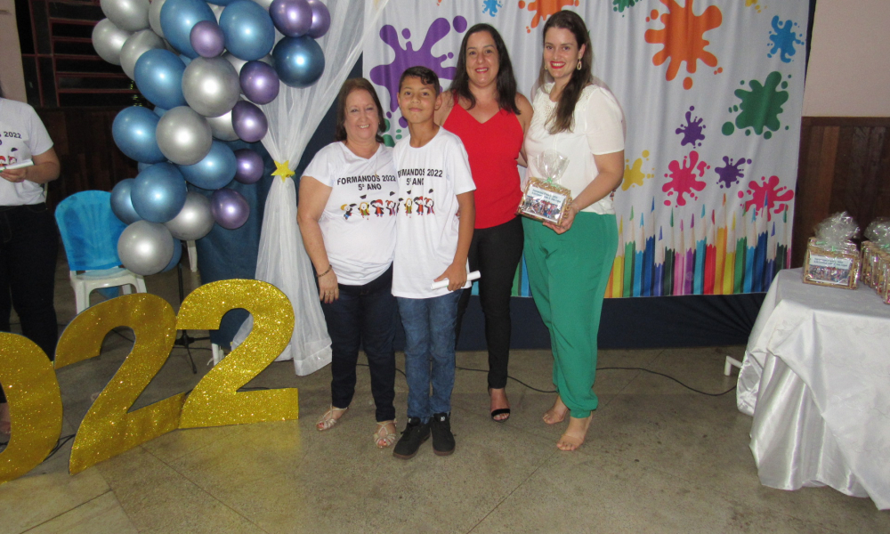 Formatura dos alunos do 5° ano do Ensino Fundamental