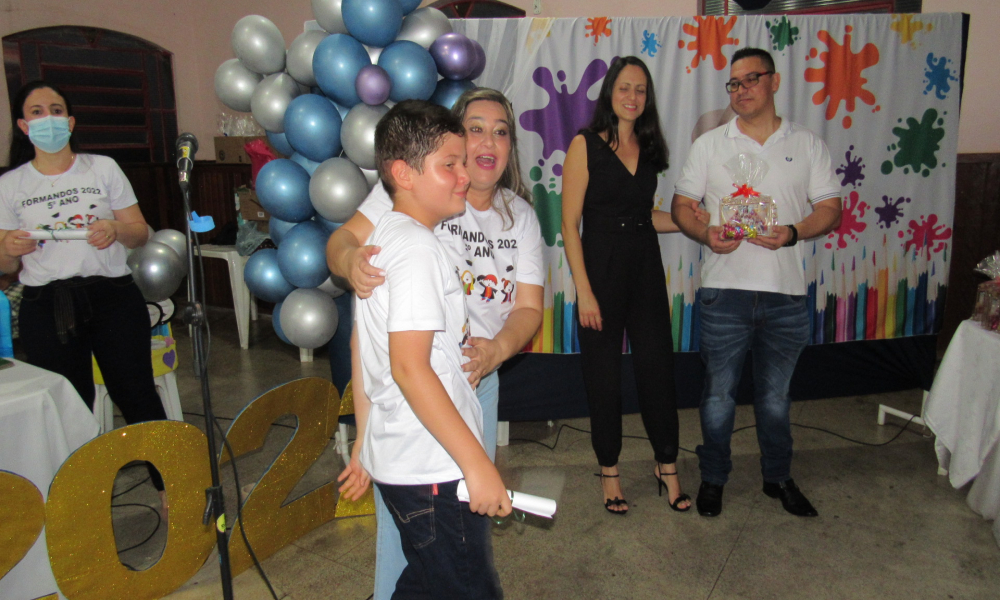 Formatura dos alunos do 5° ano do Ensino Fundamental