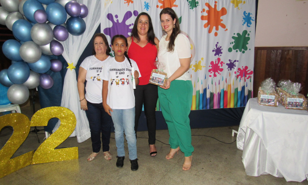 Formatura dos alunos do 5° ano do Ensino Fundamental