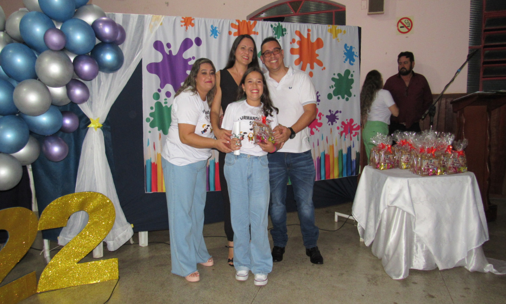 Formatura dos alunos do 5° ano do Ensino Fundamental