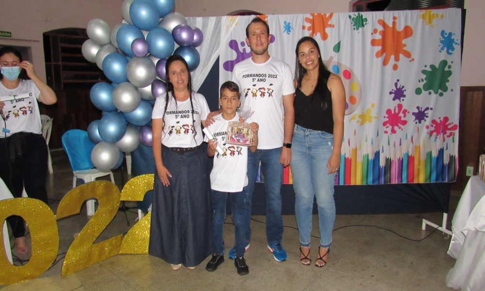 Formatura dos alunos do 5° ano do Ensino Fundamental