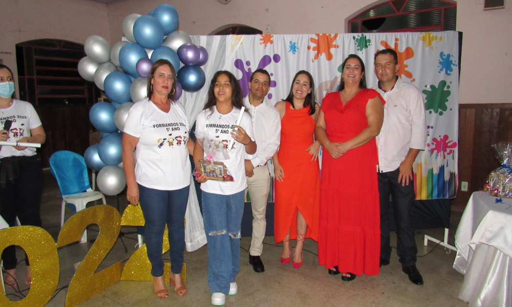 Formatura dos alunos do 5° ano do Ensino Fundamental