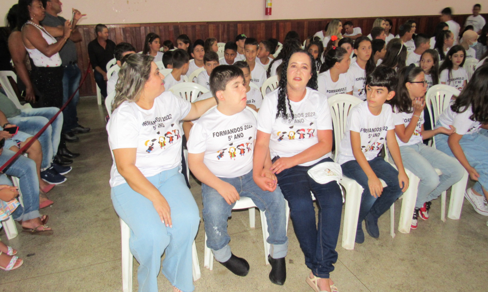 Formatura dos alunos do 5° ano do Ensino Fundamental