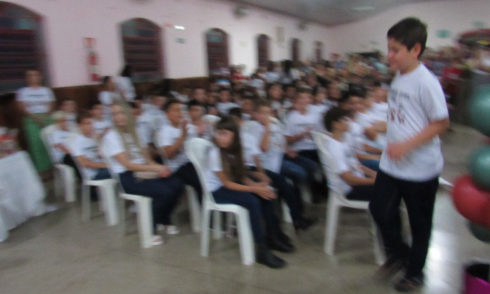 Formatura dos alunos do 5° ano do Ensino Fundamental