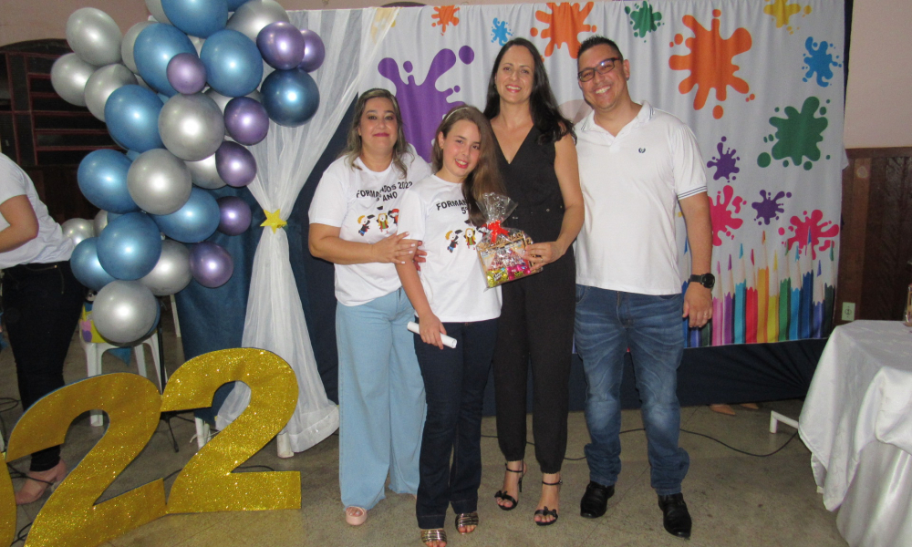 Formatura dos alunos do 5° ano do Ensino Fundamental