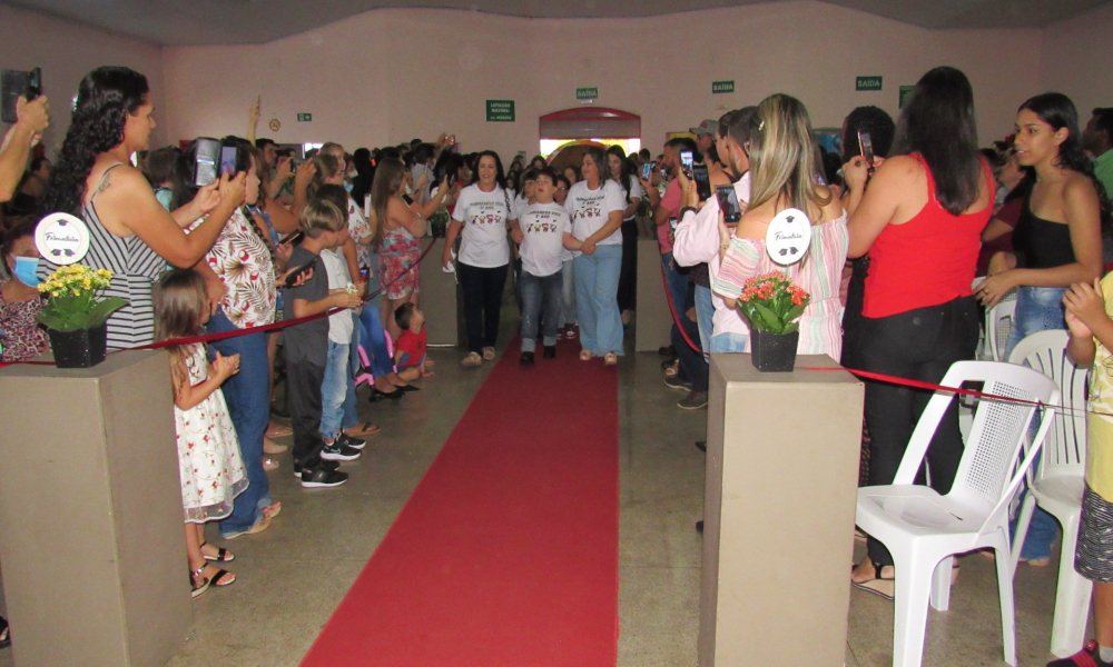 Formatura dos alunos do 5° ano do Ensino Fundamental