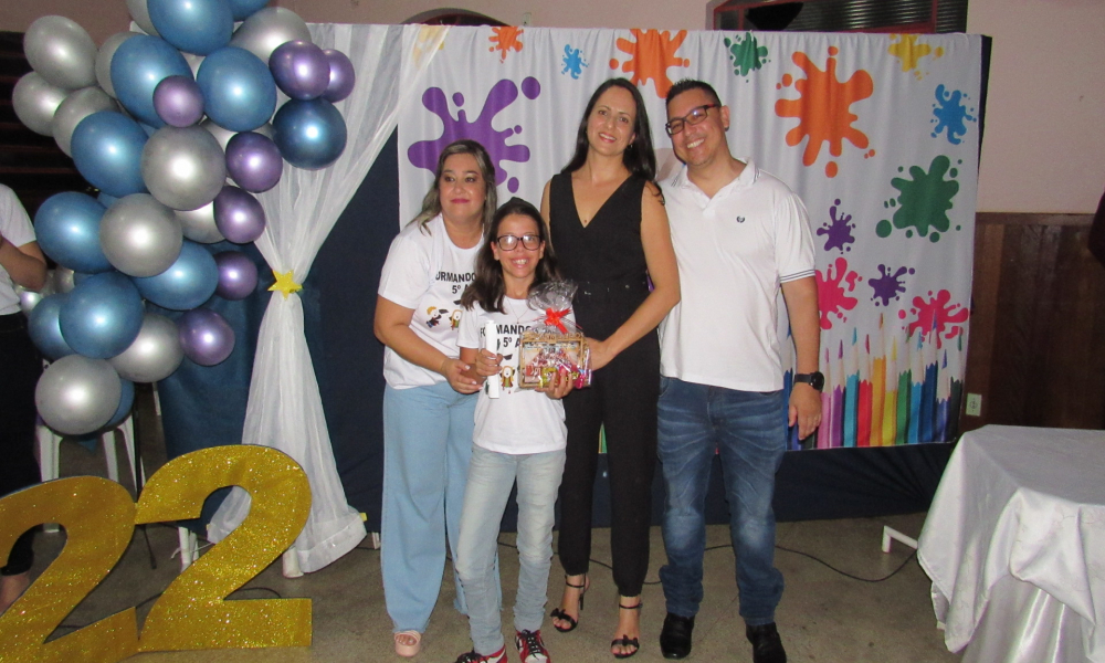 Formatura dos alunos do 5° ano do Ensino Fundamental